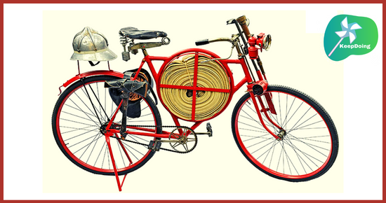 นี่คือ “จักรยาน”(นักผจญเพลิง) ในช่วงศตวรรษที่ 20