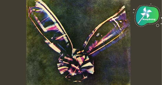 นี่คือ”ภาพถ่ายสี”(ภาพแรกของโลก) โดยเจมส์ เคลิร์ก แมกซ์เวลล์